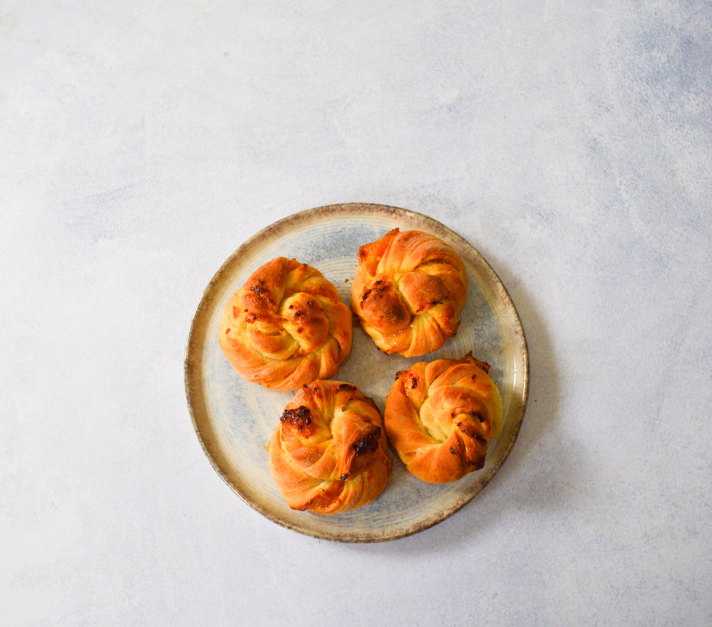 Vegan mandarino twist: Intrecci farciti con la marmellata di mandarini Anessi