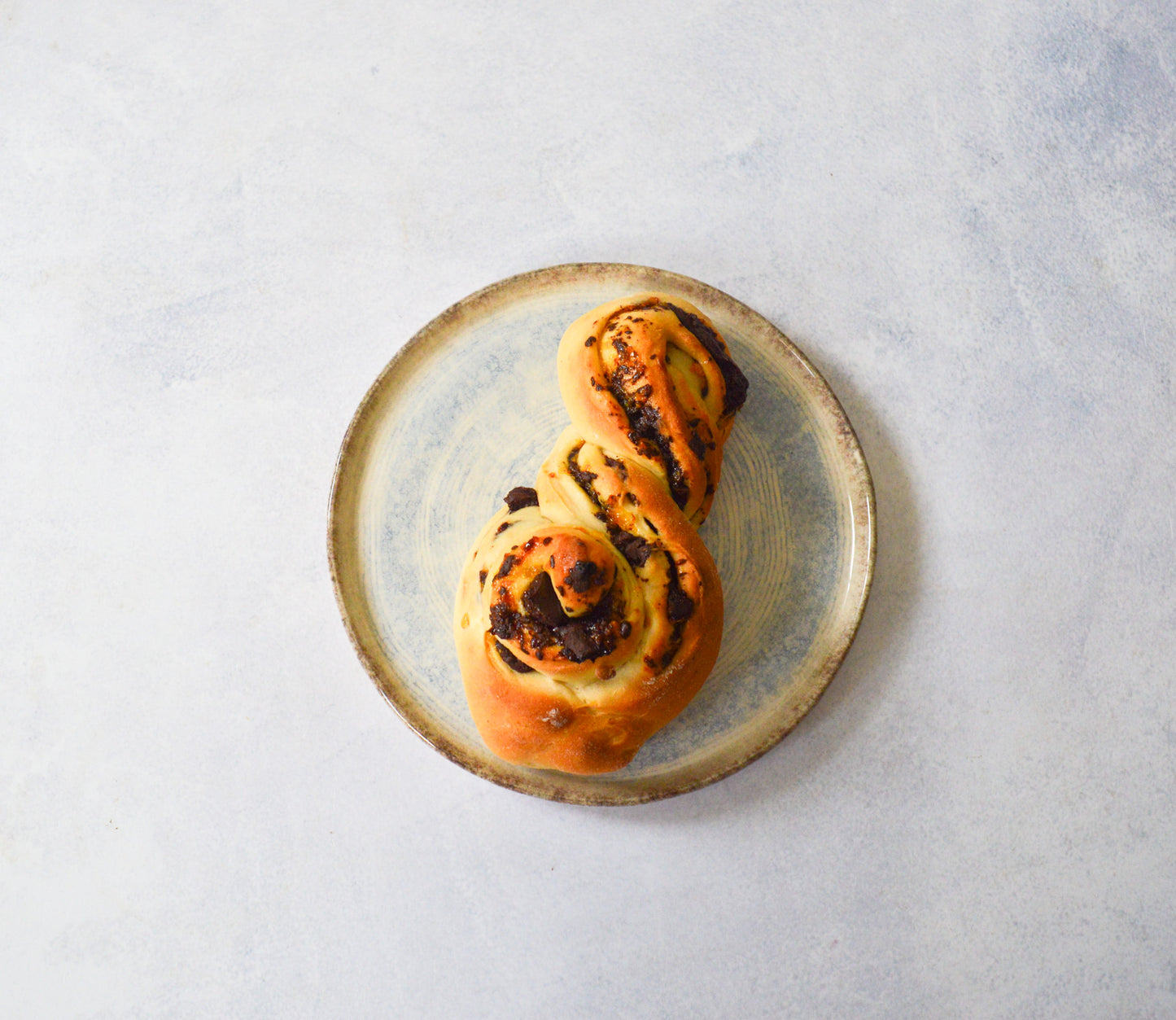 Dark Gold Braid: Treccia vegana con marmellata di mandarini e cioccolato fondente